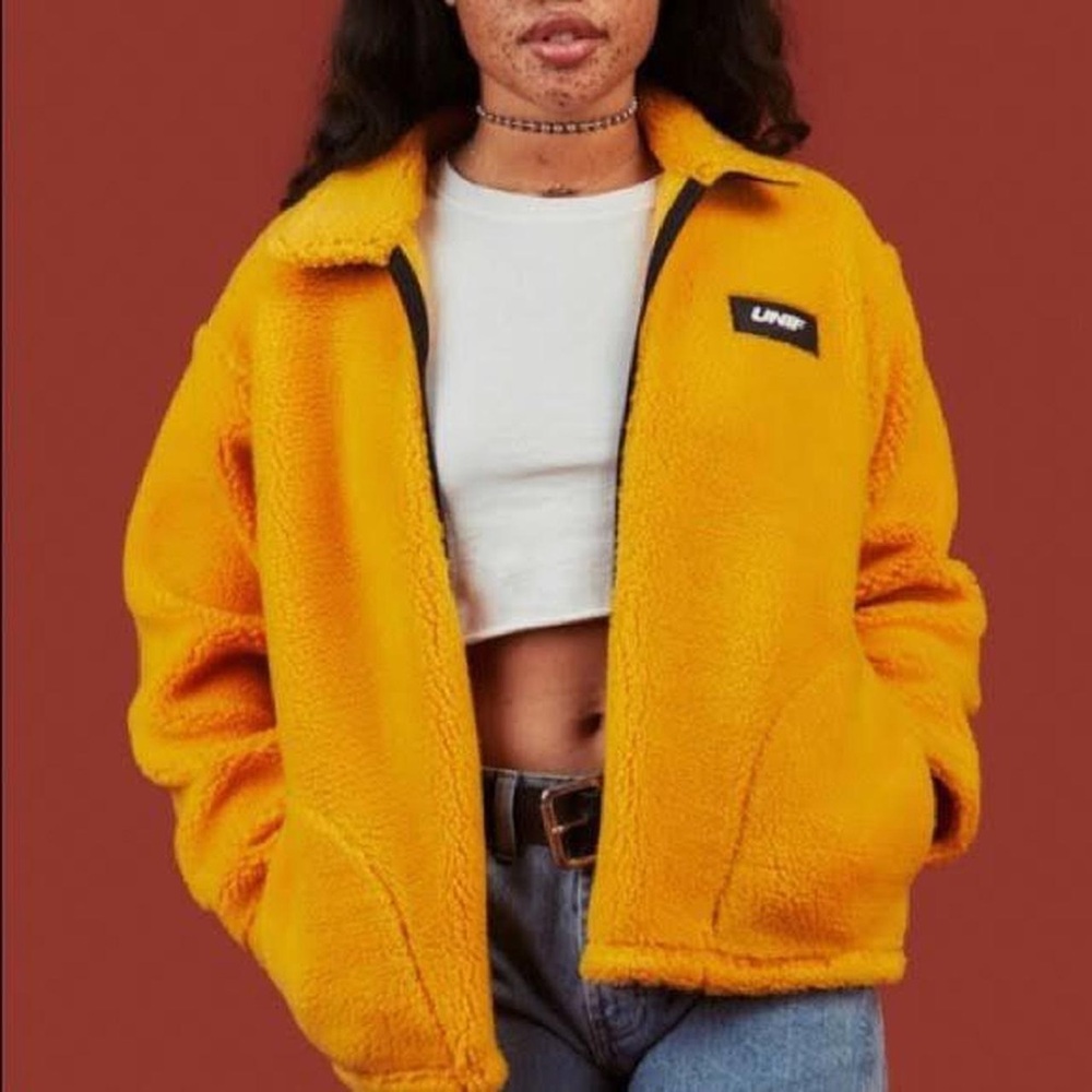UNIF mustard yellow Buzzer Jacket